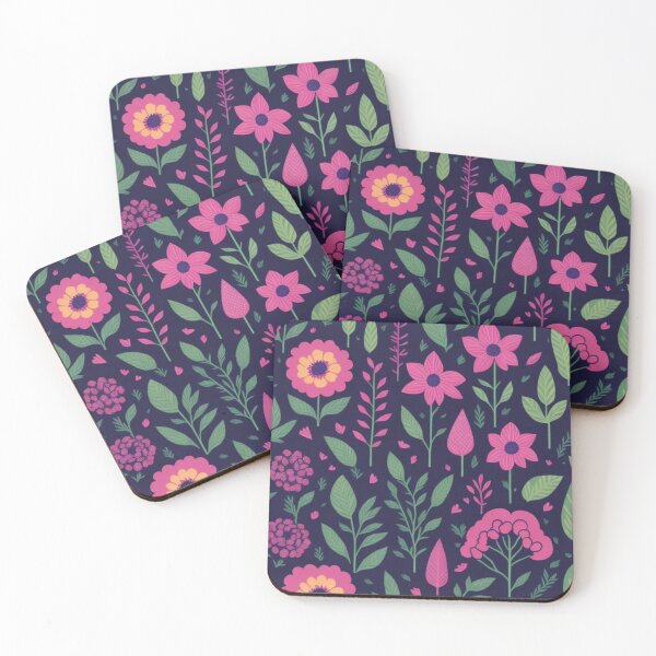 Item preview, Happy Flower Patterns - Vibrant Floral Delight designed and sold by joanwatson45.