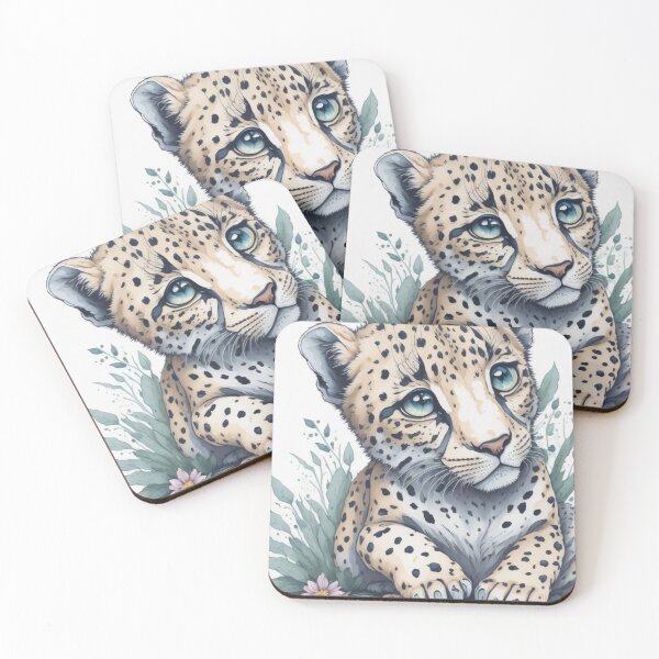 Item preview,  Chibi Leopard - Adorable Feline Charm designed and sold by joanwatson45.