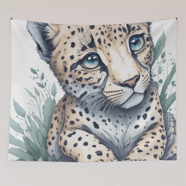 Item preview,  Chibi Leopard - Adorable Feline Charm designed and sold by joanwatson45.