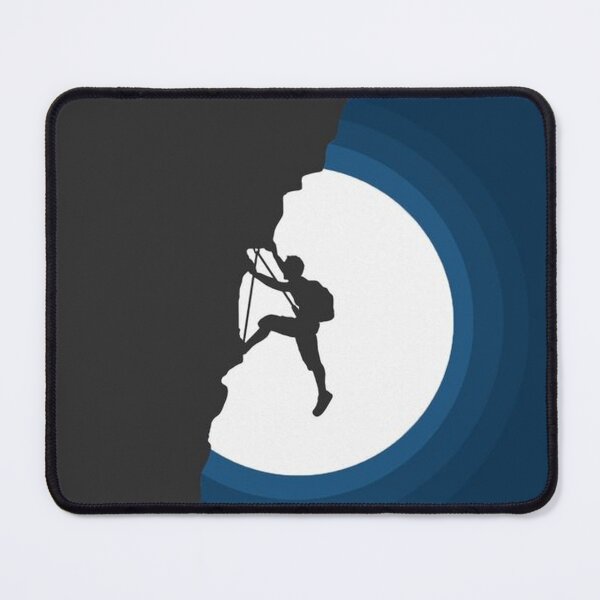 Item preview, Rock climber photo illustration designed and sold by Campinglover <3.
