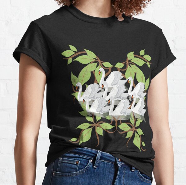 Seven Swans T-Shirts for Sale | Redbubble