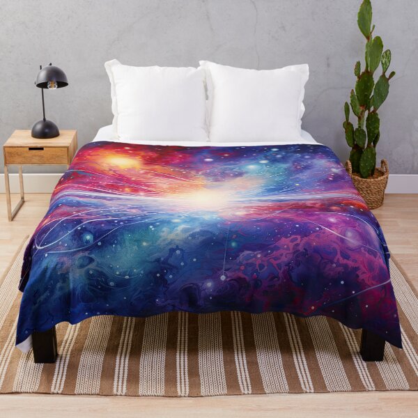 Item preview, Vivid Cosmic Universe Journey Graphic T-Shirt Dress designed and sold by Digital-Art-Co.