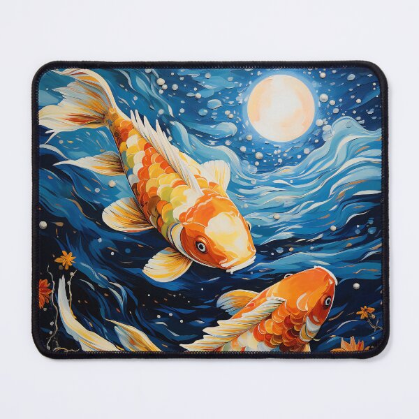 Item preview, Moonlit Koi designed and sold by Cuddly-Cottons.