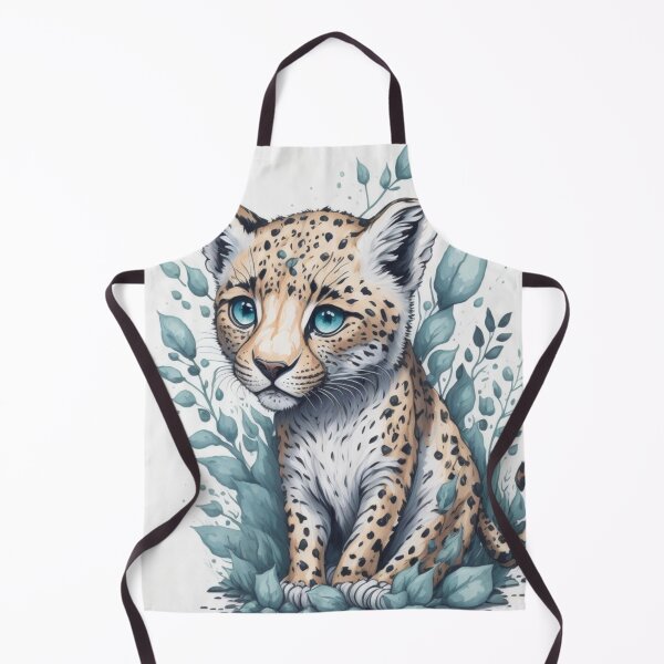 Item preview, Happy Leopard - Joyful Charm of a Playful Feline designed and sold by joanwatson45.