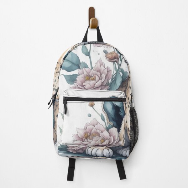 Item preview, Flower Leopard - Captivating Fusion of Feline Grace and Floral Beauty designed and sold by joanwatson45.