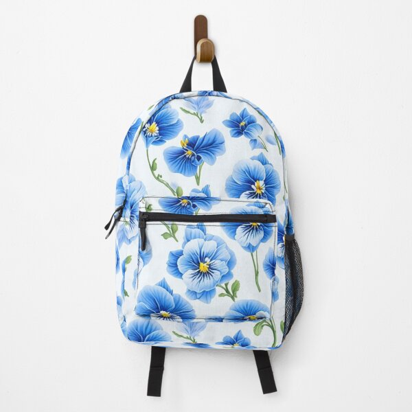 Item preview, Seamless Blue Floral Pattern designed and sold by kiyaansh16.