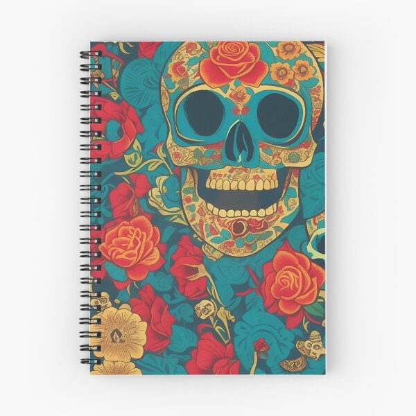 Item preview, Fiesta de Rosas Calaveras designed and sold by Candyredcustoms.