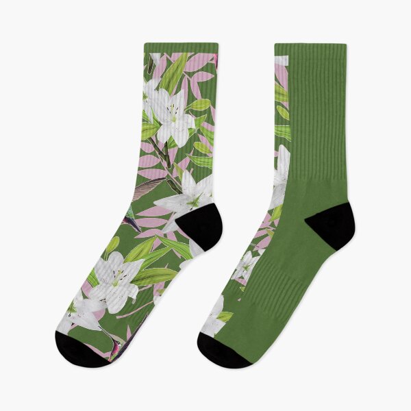 Item preview, Enchanting Floral Hummingbird print 	 	 designed and sold by crflemnpagh71.