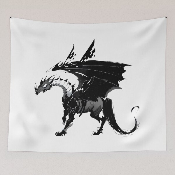 Item preview, Monotone Dragon designed and sold by Glenbobagins.