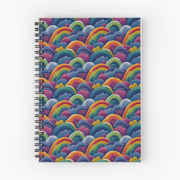 Item preview, Nature's Love: Seamless Pattern with imagination rainbow designed and sold by UsDesignsArt.