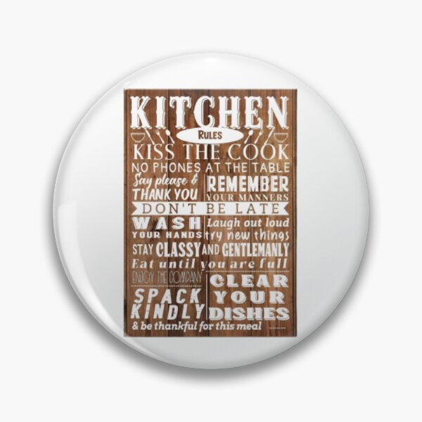 Item preview, Kitchen Rules designed and sold by Profitrip.