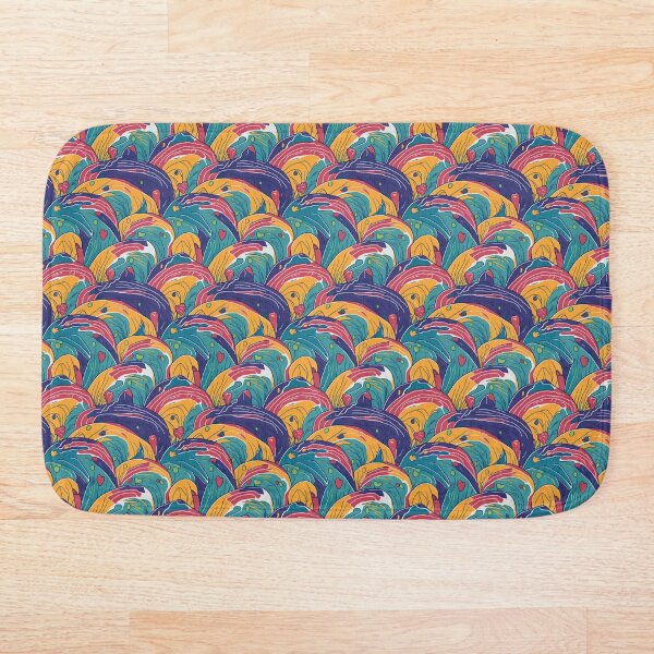 Item preview, Nature's Love: Seamless Pattern with imagination rainbow designed and sold by UsDesignsArt.