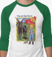 Fun at the Farm Men's Baseball ¾ T-Shirt