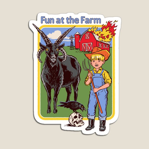 Fun at the Farm Magnet