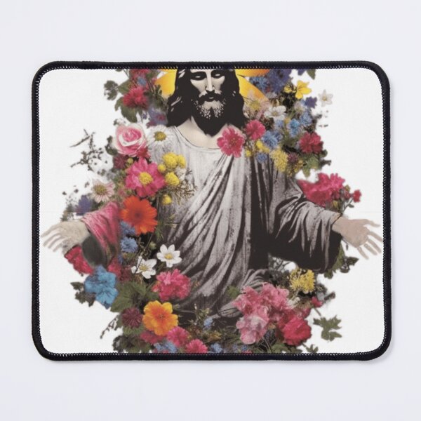 Item preview, Jesus Flower Blessing designed and sold by Cat-n-Christ.