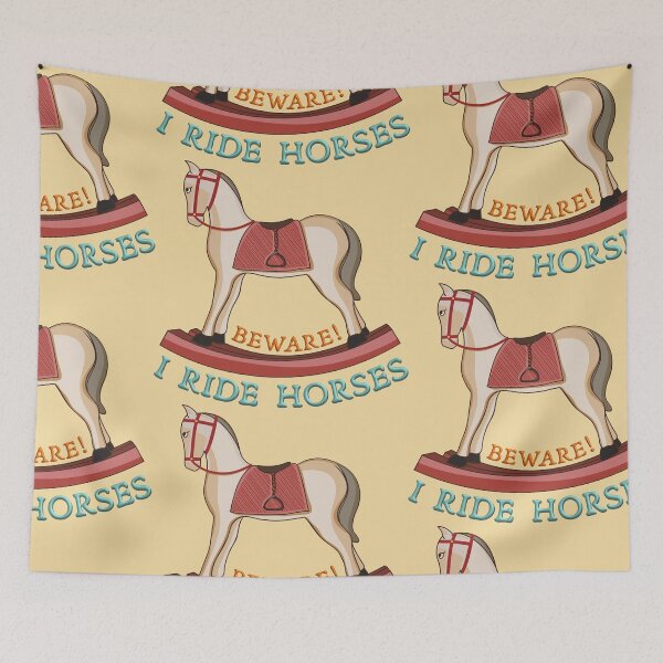 Item preview, Beware! I ride horses designed and sold by portokalis.