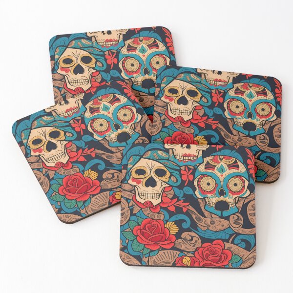 Item preview, Ravishing Rosas Calaveras designed and sold by Candyredcustoms.