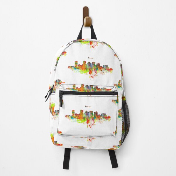 Item preview, Vibrant Phoenix Skyline – Watercolor Vibes designed and sold by caracatita75.