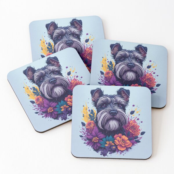 Item preview, Little schnauzer dog  designed and sold by TeddyPrint.