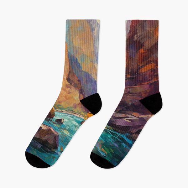 Item preview, Lake in Canyon 3 designed and sold by Art by Lilia.