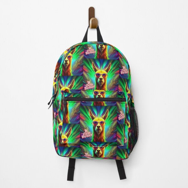 Item preview, Rainbow llama with style designed and sold by #Pfotenankercrew .