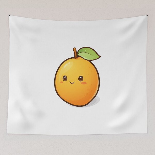 Item preview, Cute Kawaii Mango Pun designed and sold by CozyKawaiiArt.