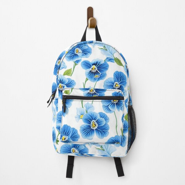 Item preview, Seamless Blue Floral Pattern designed and sold by kiyaansh16.
