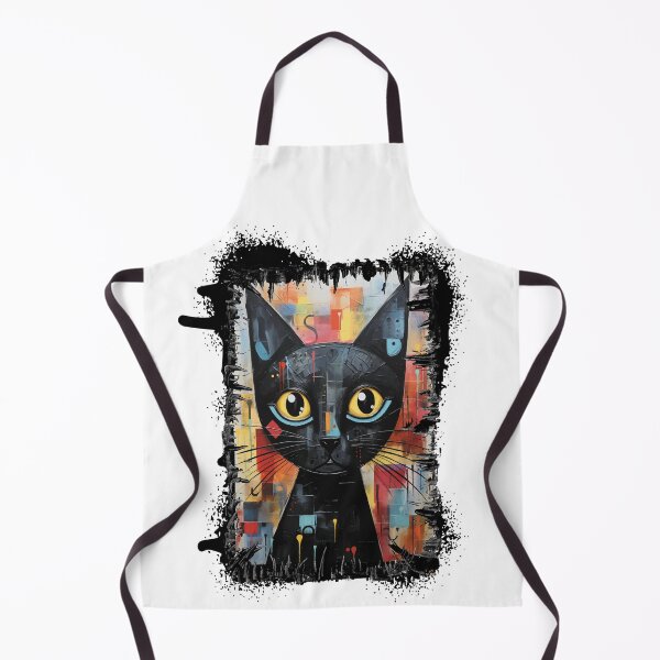 Item preview, Cat In The Style of Paul Klee designed and sold by TotallySpiffing.