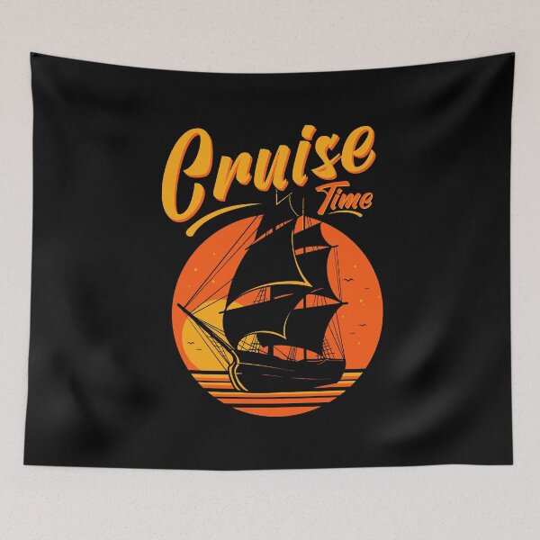 Item preview, Cruise time, ship, holidays designed and sold by RysikGraphic.
