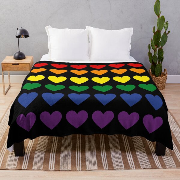 Item preview, Pride Rainbow Hearts designed and sold by Fandom8.