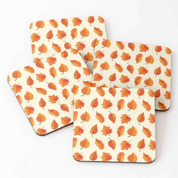 Item preview, Light Autumn Leaves Pattern designed and sold by DigitalMagician.