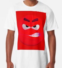 Red wütend !!! kantig Longshirt