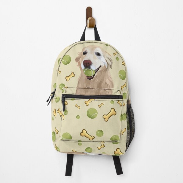 Item preview, Golden Retriever dog bites the ball designed and sold by Pasar Raya.