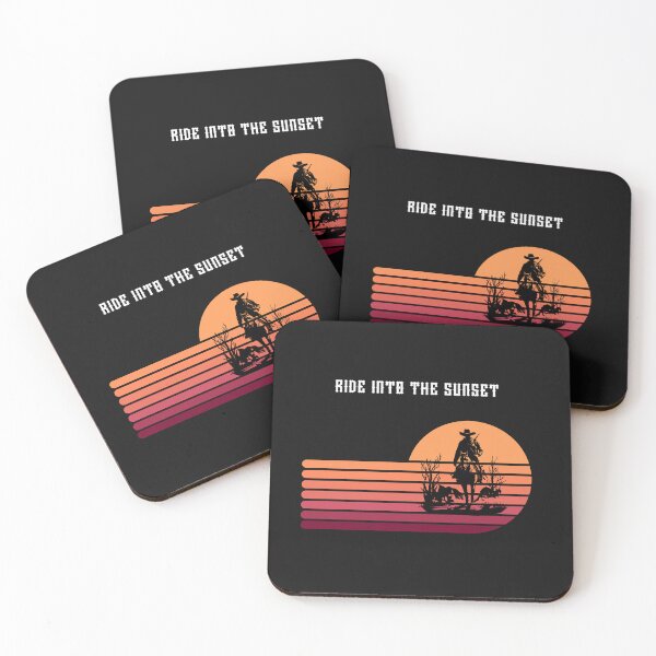 Item preview, Ride into the sunset, western graphic tees designed and sold by Teeandnat.