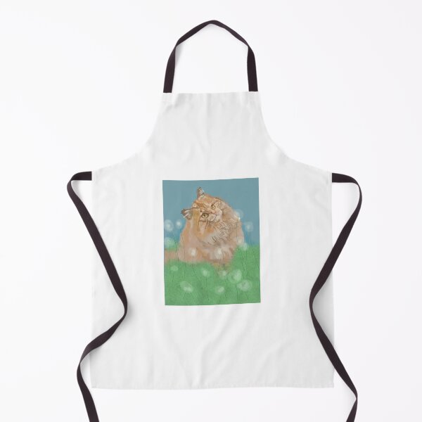 Item preview, Ginger and white dandelions designed and sold by Jacinta hunt.
