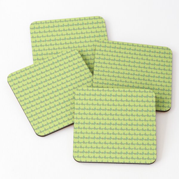 Item preview, Vintage Apple Nouveau in Retro Summer of Green Apples designed and sold by LeakAPeak.