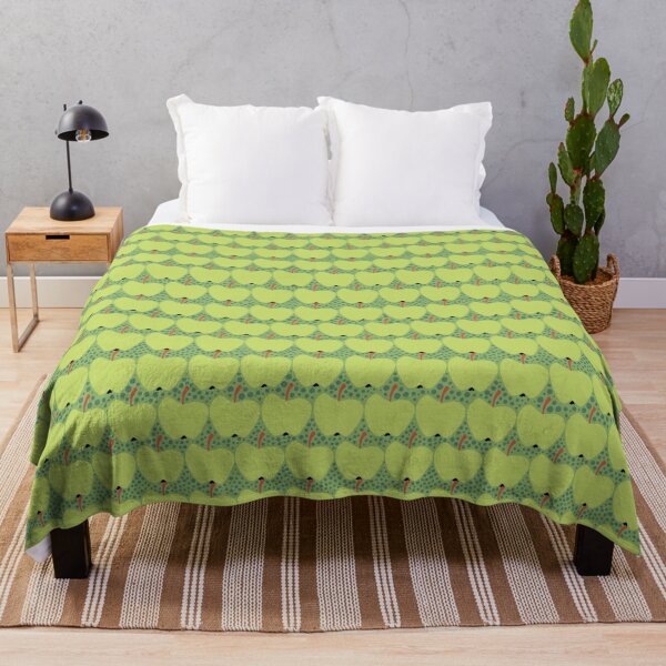 Item preview, Vintage Apple Nouveau in Retro Summer of Green Apples designed and sold by LeakAPeak.