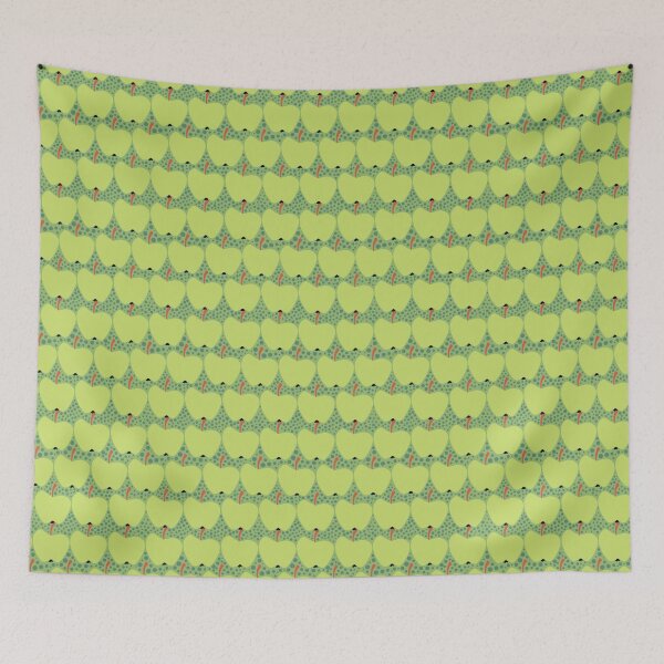Item preview, Vintage Apple Nouveau in Retro Summer of Green Apples designed and sold by LeakAPeak.