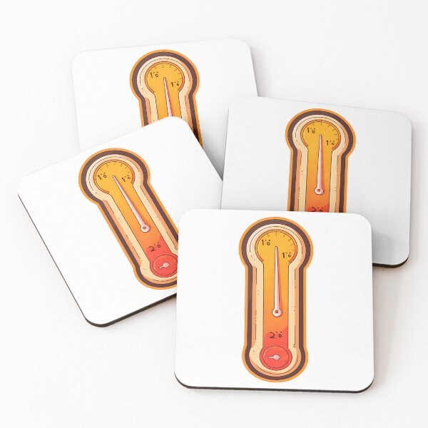 Item preview, Go Analog Retro Nostalgia of Vintage Analog Thermometer designed and sold by Pannyyy.