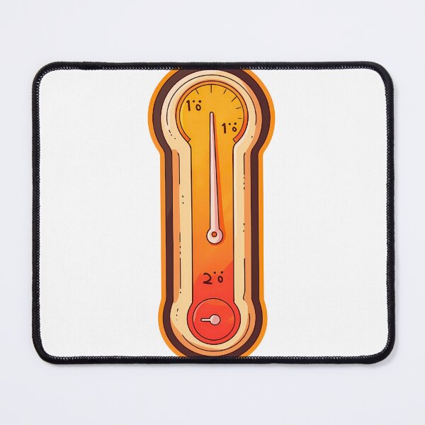 Item preview, Go Analog Retro Nostalgia of Vintage Analog Thermometer designed and sold by Pannyyy.