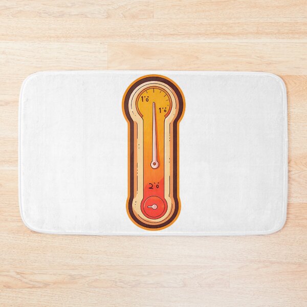 Item preview, Go Analog Retro Nostalgia of Vintage Analog Thermometer designed and sold by Pannyyy.