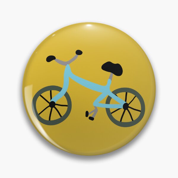 Item preview, Cut Funny Blue Cartoon Mountain Bike for All Your Summer Adventures designed and sold by LeakAPeak.