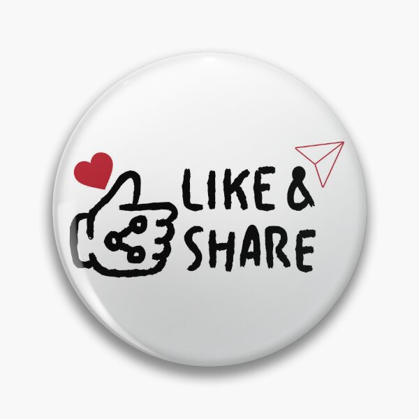 Artikelvorschau, Like, Share, and Unleash Your Social Media Impact entworfen und verkauft von Funky Fibers.