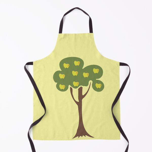 Item preview, Juicy Green Apple Tree Delights in Retro Summer Vibes Cartoon designed and sold by LeakAPeak.
