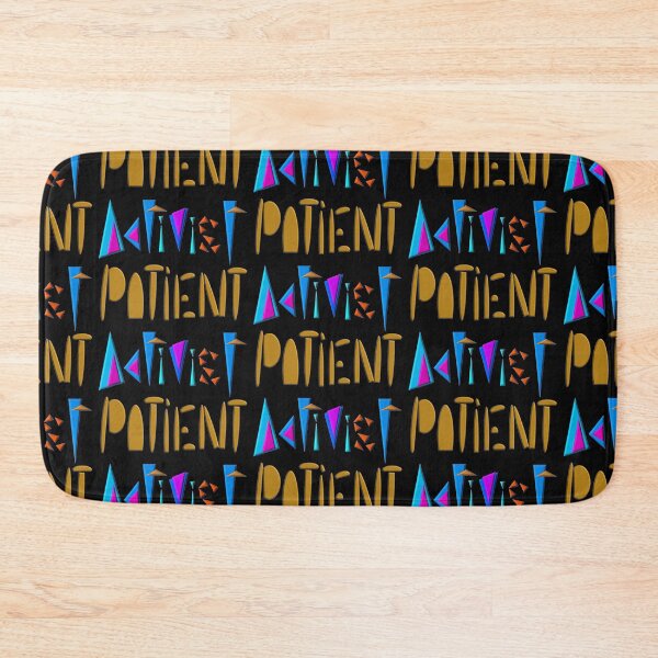 Item preview, Stunning activist patient Multicolored emotional playful geometric shapes  - Figurative letters art - motivating artwork to fight disease - special gift for chronic & diabetic patients artists. designed and sold by Ralek.
