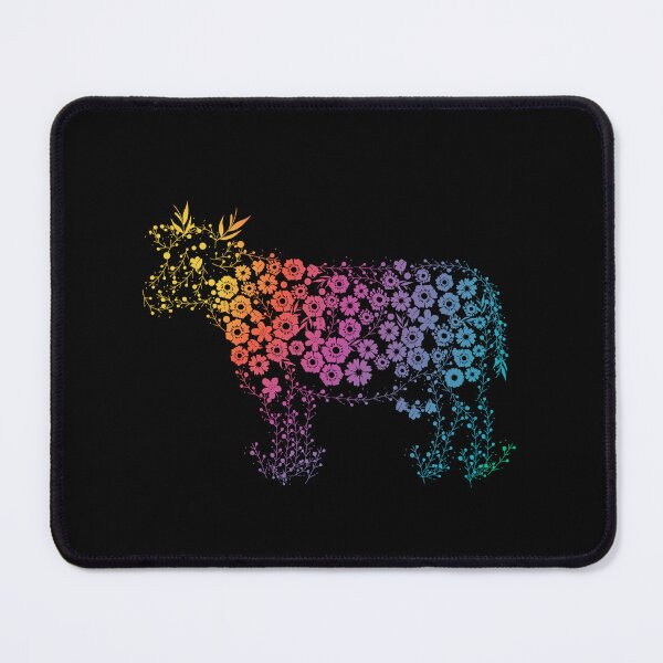 Item preview, Artistic Cow Lover Gift Women Floral Cow designed and sold by DSWShirts.
