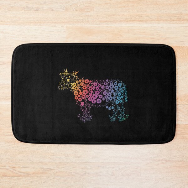 Item preview, Artistic Cow Lover Gift Women Floral Cow designed and sold by DSWShirts.