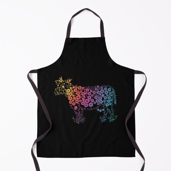 Item preview, Artistic Cow Lover Gift Women Floral Cow designed and sold by DSWShirts.