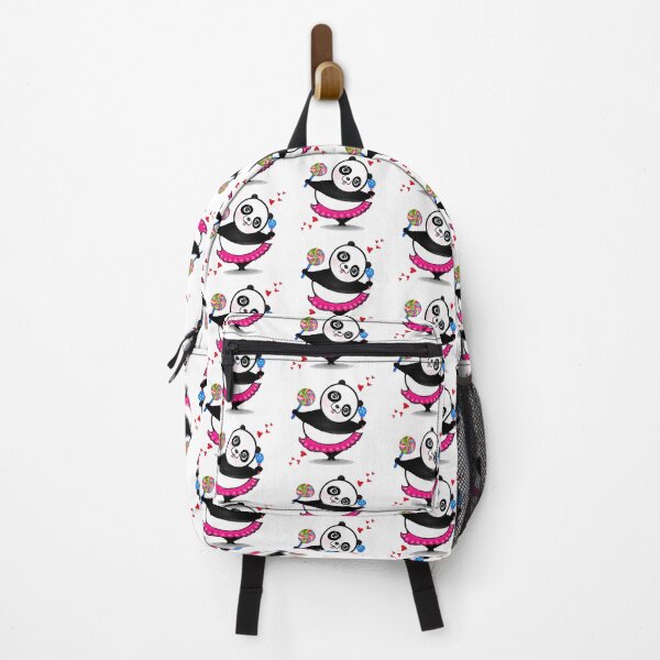 Item preview, Cute panda loves lollipops designed and sold by Shirley cute art .