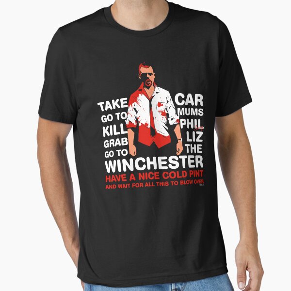 Item preview, Shaun of the Dead - Go to the Winchester and wait for all this to Blow Over v2 designed and sold by McPod.